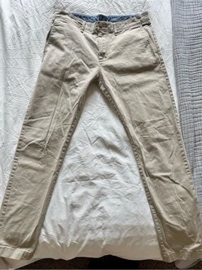 Men's Jcrew Chinos in Light Khaki
